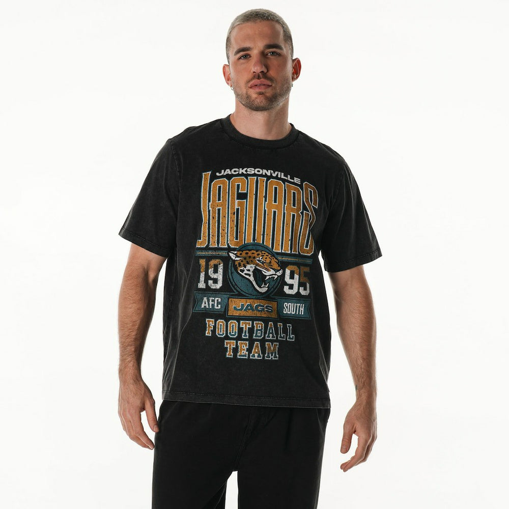 Jacksonville Jaguars The Wild Collective Unisex Band T-Shirt - Black discount
