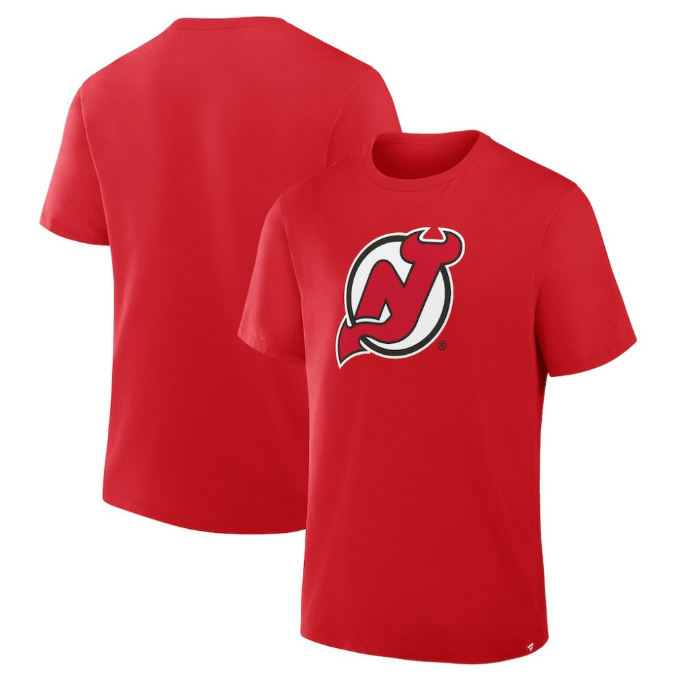 New Jersey Devils Fanatics Essential Legacy T-Shirt Red