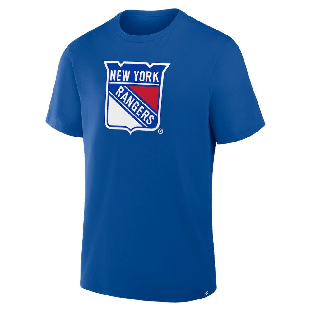 New York Rangers Fanatics Essential Legacy T-Shirt Blue