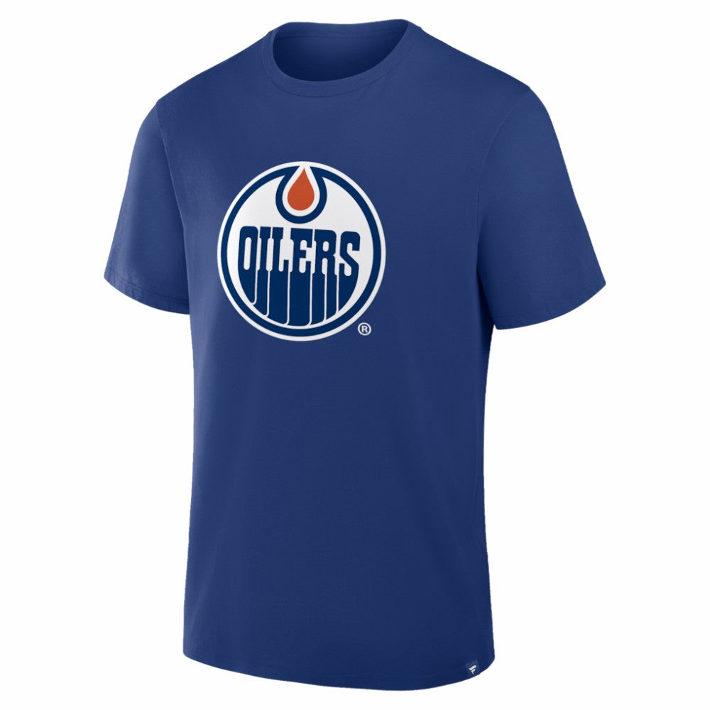Edmonton Oilers Fanatics Essential Legacy T-Shirt Royal
