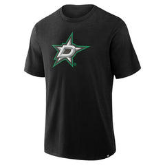 Dallas Stars Fanatics Stadium Slub T-Shirt Black