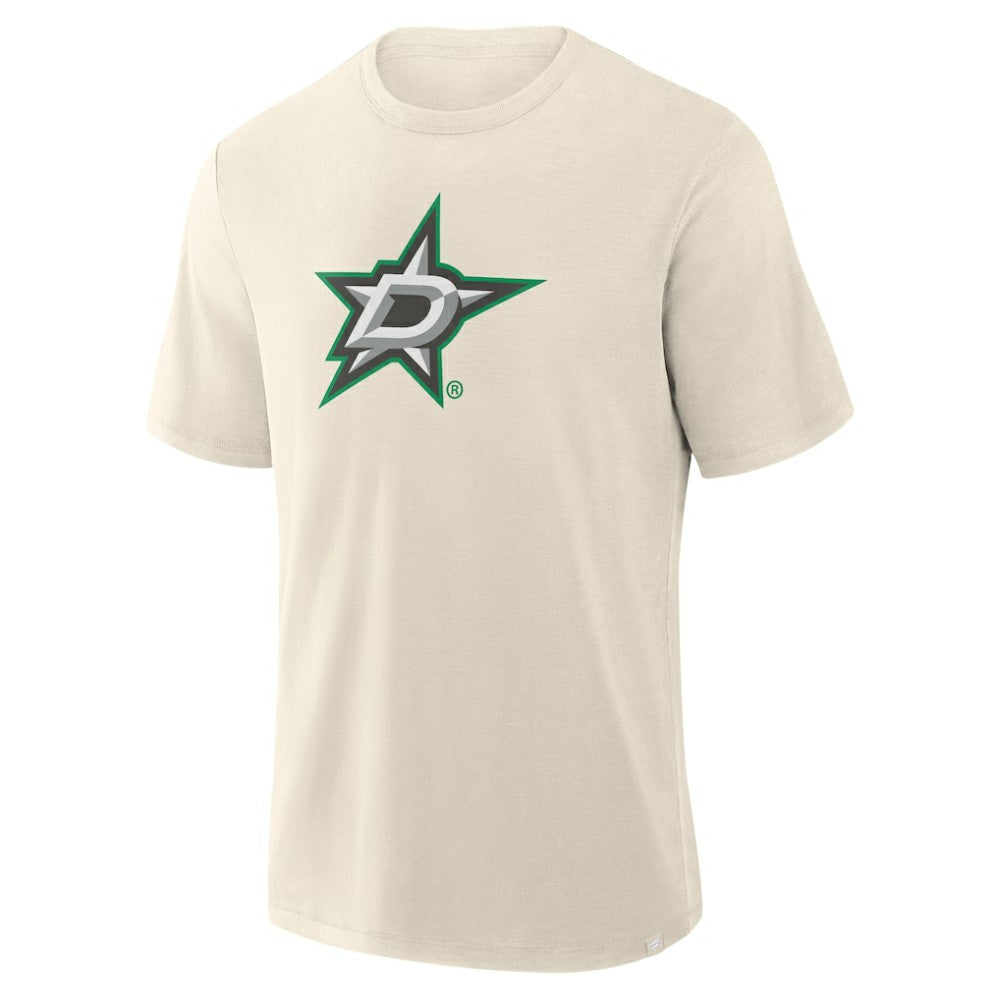 Dallas Stars Fanatics Stadium Slub T-Shirt Cream