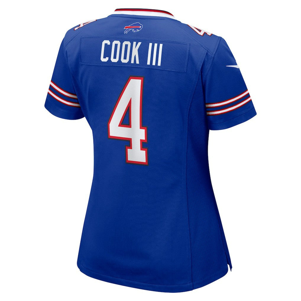 James Cook III Buffalo Bills Women's Team Game Jersey - Royal | Nike on sale
