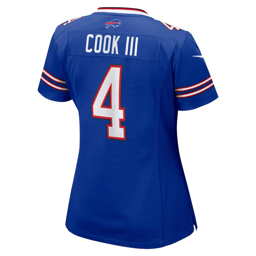 James Cook III Buffalo Bills Women's Team Game Jersey - Royal | Nike on sale