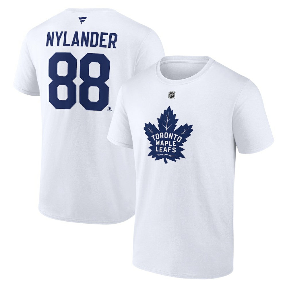 William Nylander Toronto Maple Leafs Fanatics Authentic Stack Name & Number T-Shirt Navy