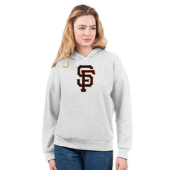 San Francisco Giants G-III 4Her by Carl Banks Women's T-Shirt and Hoodie Combo Pack - Black/Bright Heather Ceramic