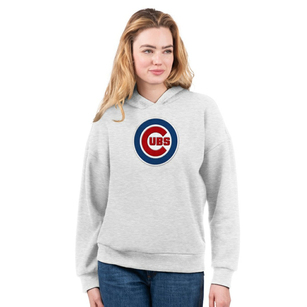 Chicago Cubs G-III 4Her by Carl Banks Women's T-Shirt and Hoodie Combo Pack - Royal/Bright Heather Ceramic