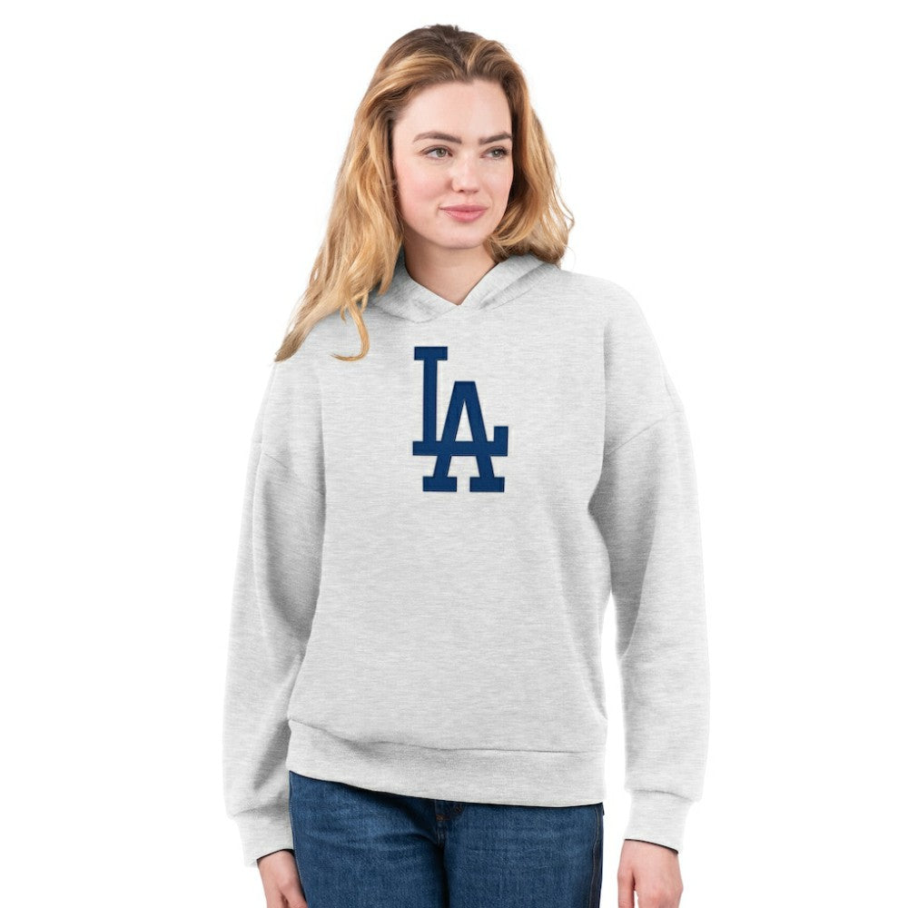 Los Angeles Dodgers G-III 4Her by Carl Banks Women's T-Shirt and Hoodie Combo Pack - Royal/Bright Heather Ceramic