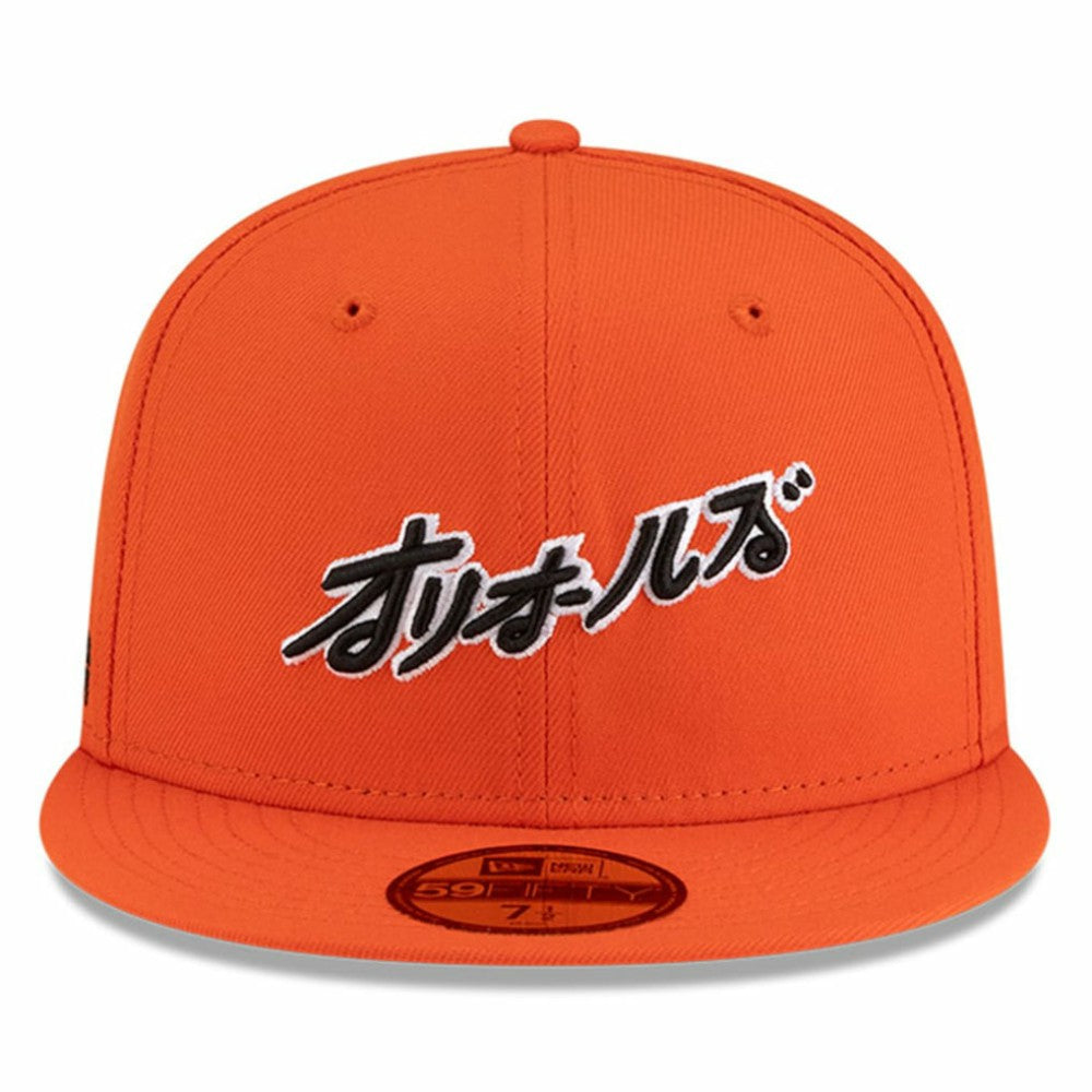 Baltimore Orioles x Hyperfly 59FIFTY Fitted Hat - Orange | New Era