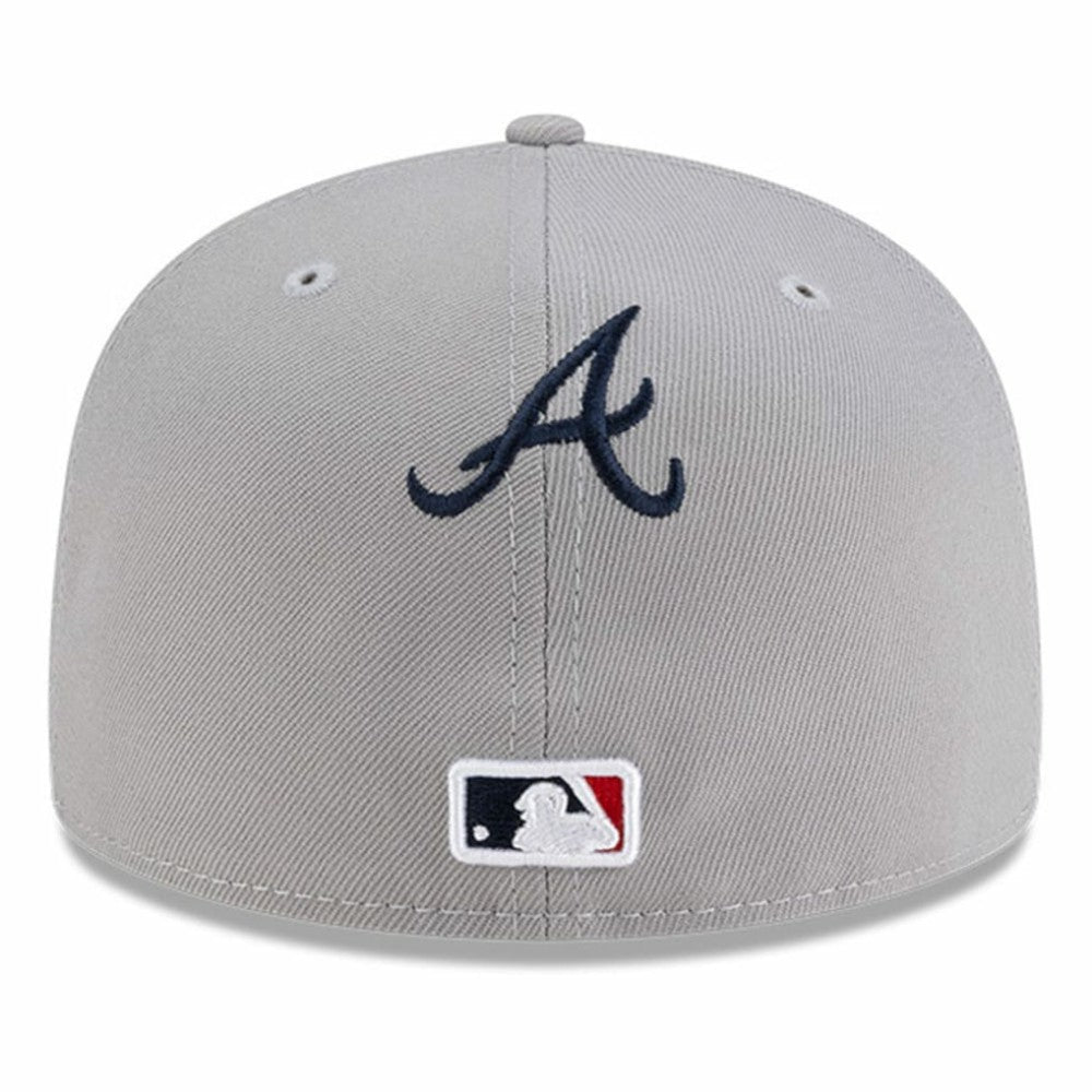 Atlanta Braves x Hyperfly 59FIFTY Fitted Hat - Gray | New Era