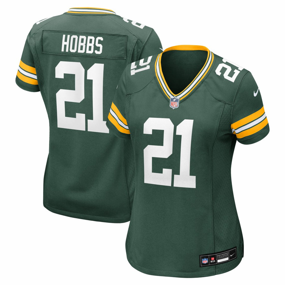 Nate Hobbs Green Bay Packers Women's Team Game Jersey - Green | Nike sale