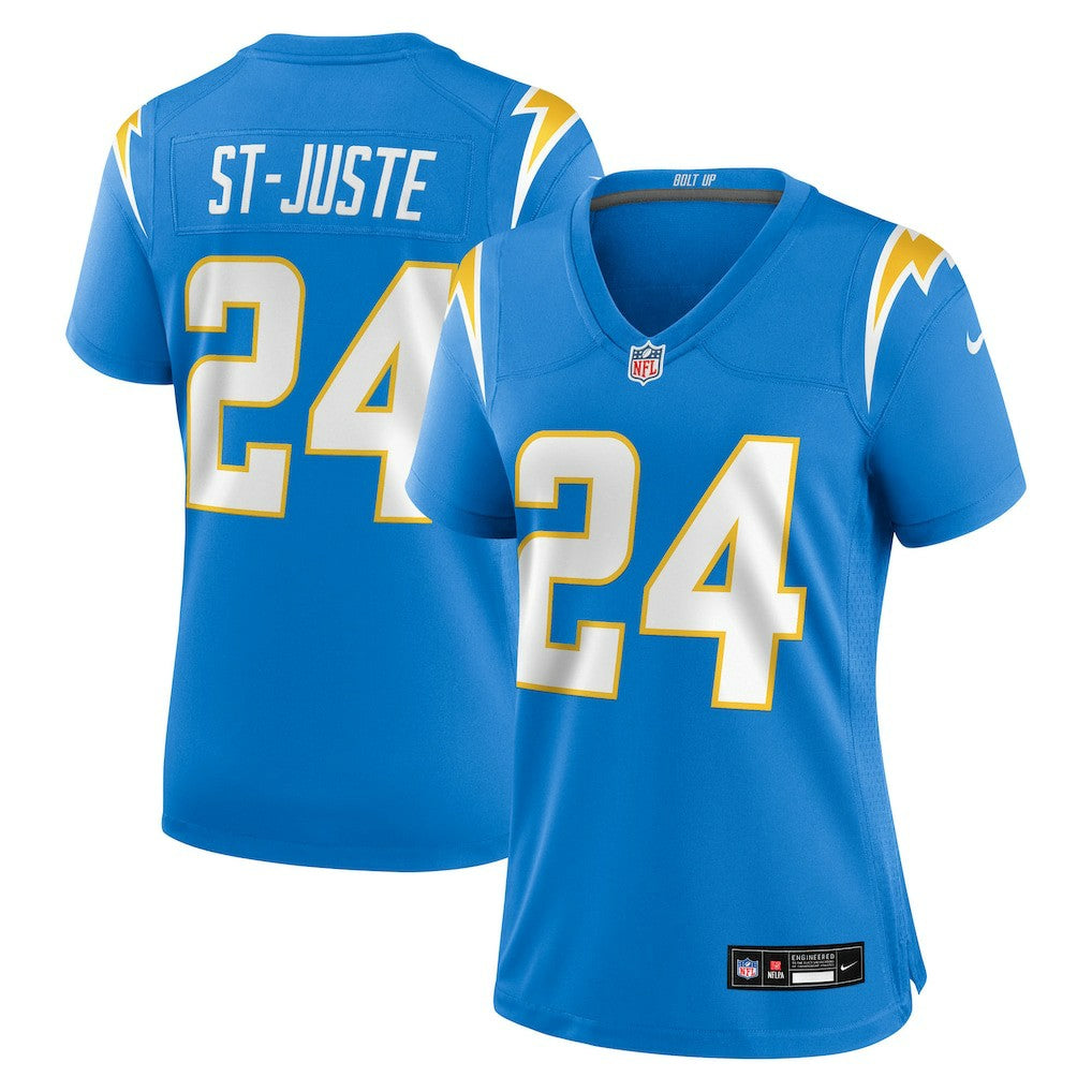 Benjamin St-Juste Los Angeles Chargers Women's Team Game Jersey - Powder Blue | Nike on sale