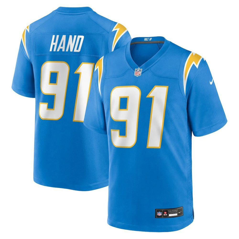 Da'Shawn Hand Los Angeles Chargers Team Game Jersey - Powder Blue | Nike sale