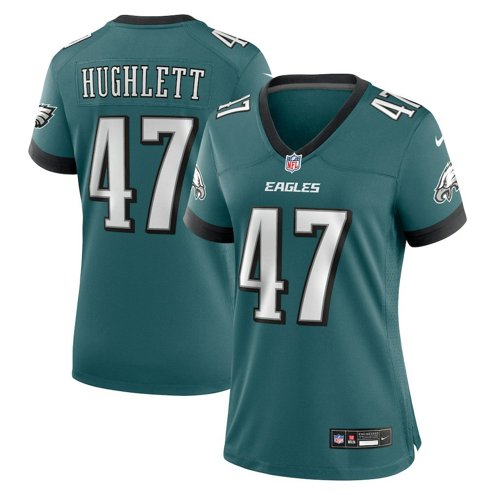 Charley Hughlett Philadelphia Eagles Women's Team Game Jersey - Midnight Green | Nike sale