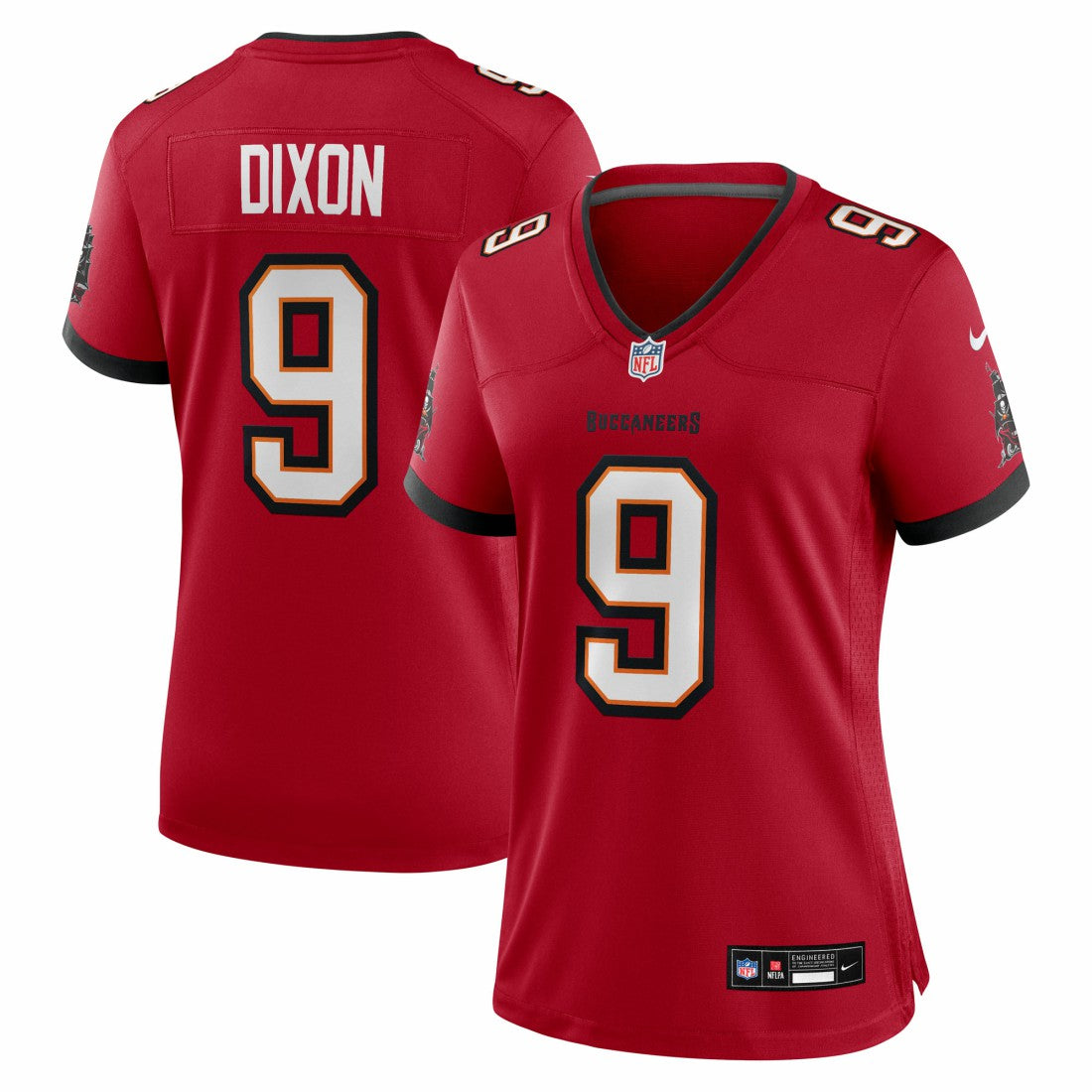 Riley Dixon Tampa Bay Buccaneers Women's Team Game Jersey - Red | Nike on sale