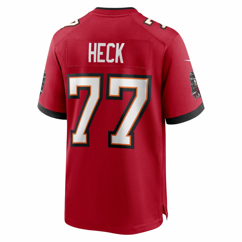 Charlie Heck Tampa Bay Buccaneers Team Game Jersey - Red | Nike outlet