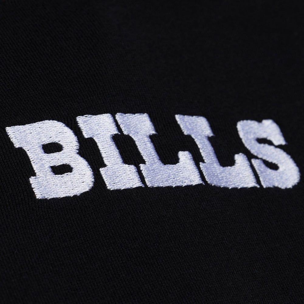 Buffalo Bills Women's Throwback Cropped Long Sleeve Rugby Polo - Black online