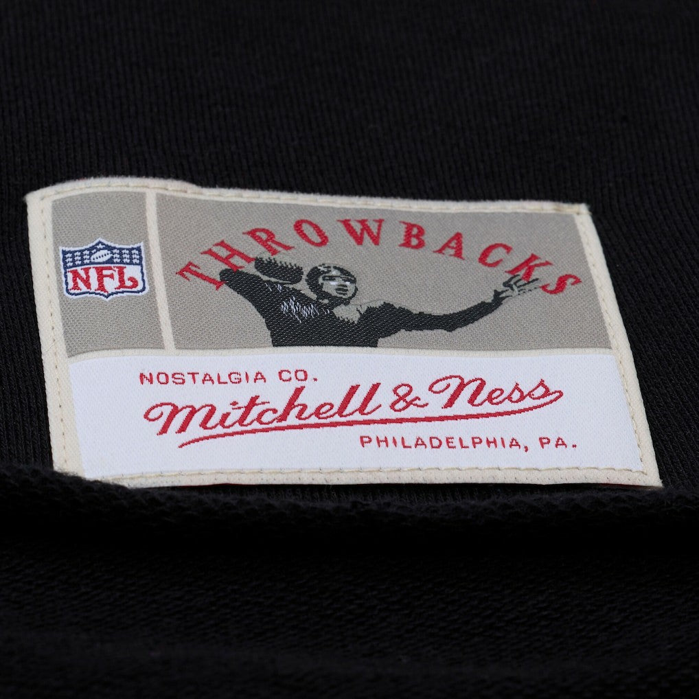 San Francisco 49ers Women's Cropped Long Sleeve Rugby Polo - Black online
