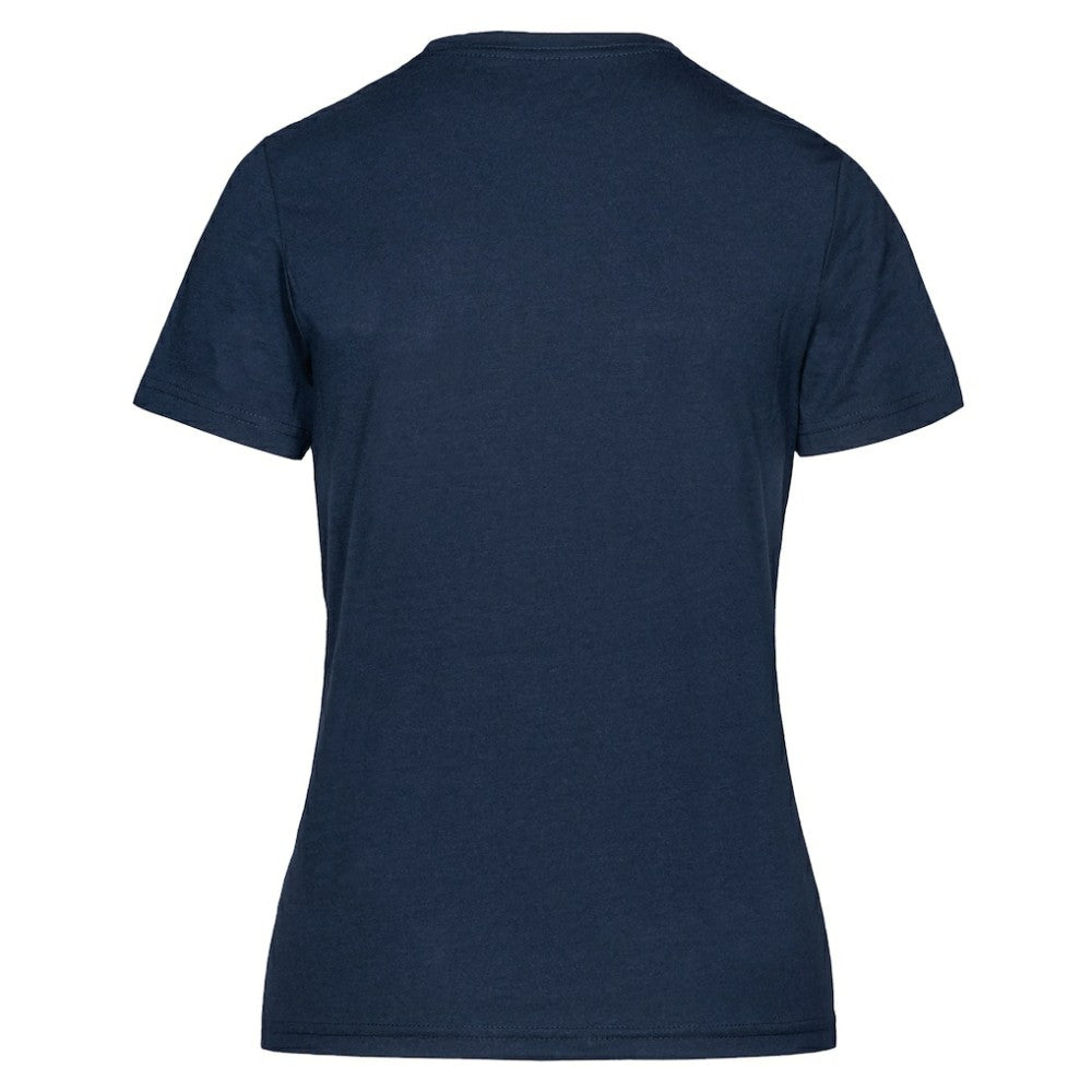 Alexander Ovechkin Washington Capitals Levelwear Women's NHL All-Time Leading Goal Scorer Milestone Stripes Name & Number Maddox T-Shirt Navy