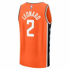 Kawhi Leonard LA Clippers 2025/26 City Edition Fast Break Jersey - Orange | Fanatics online