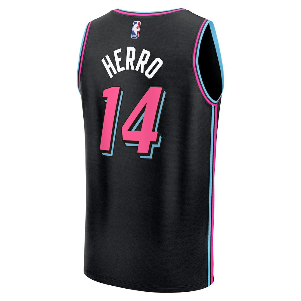 Tyler Herro Miami Heat Youth 2025/26 City Edition Fast Break Jersey - Black | Fanatics outlet