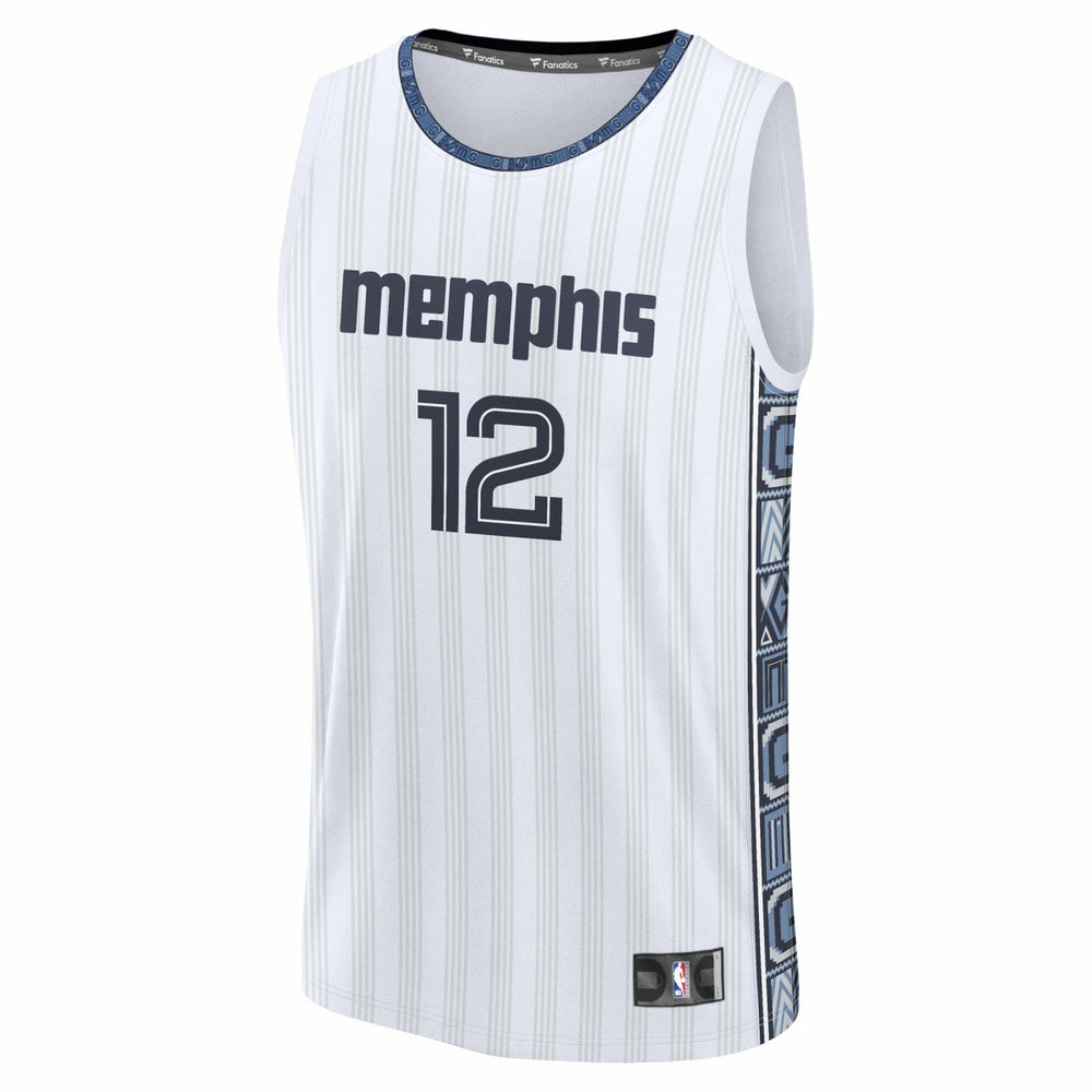 Ja Morant Memphis Grizzlies Youth 2025/26 City Edition Fast Break Jersey - White | Fanatics discount