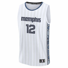 Ja Morant Memphis Grizzlies Youth 2025/26 City Edition Fast Break Jersey - White | Fanatics discount