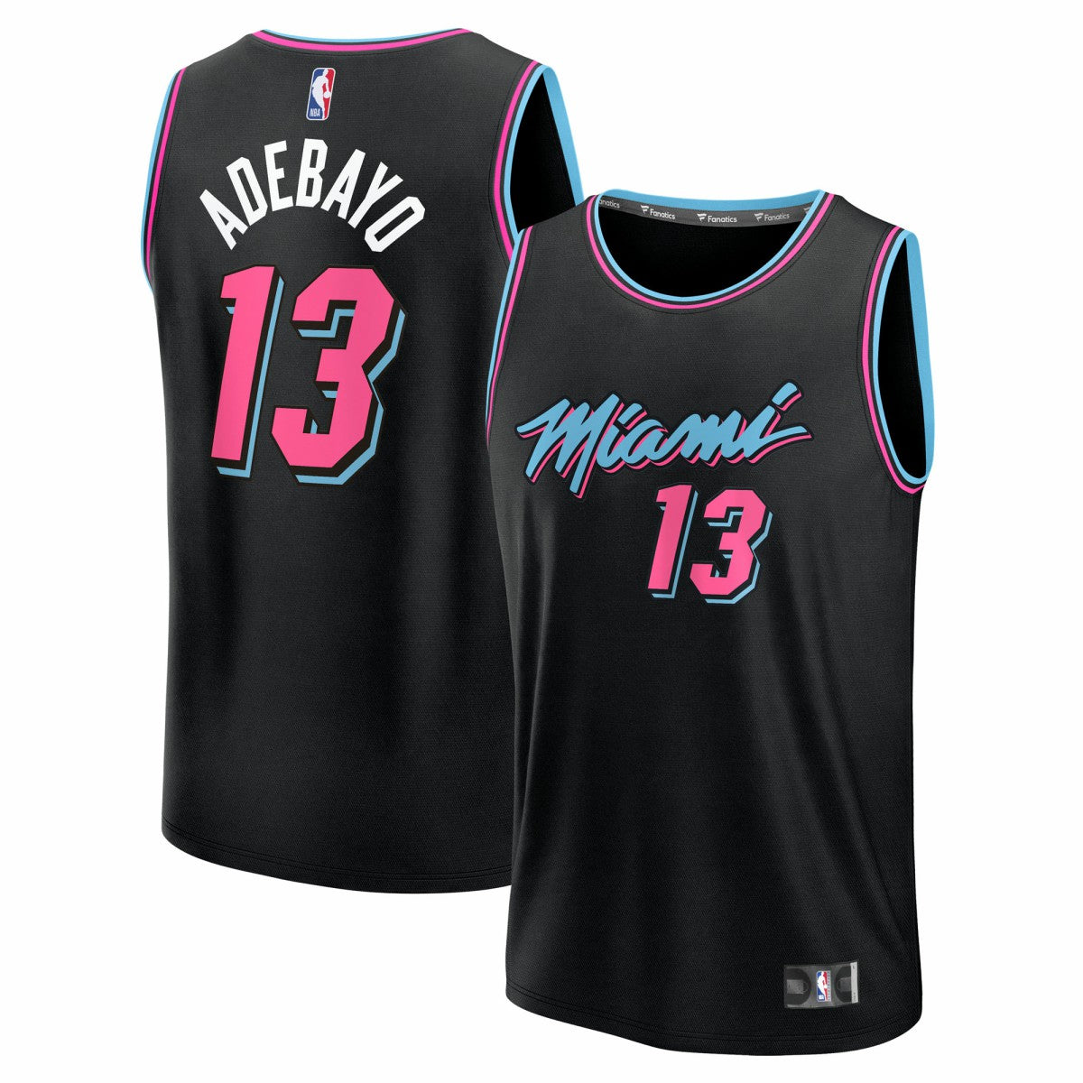 Bam Adebayo Miami Heat Youth 2025/26 City Edition Fast Break Jersey - Black | Fanatics on sale