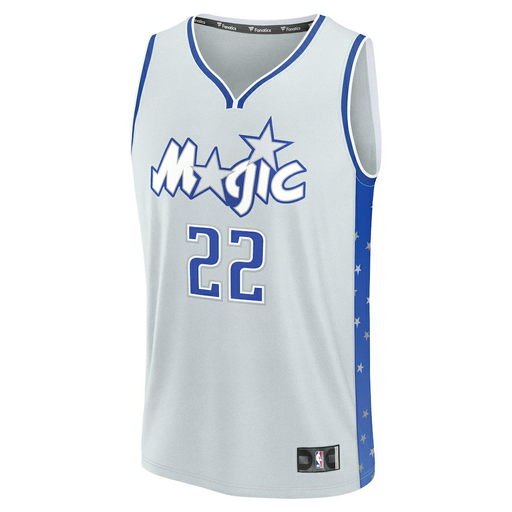 Franz Wagner Orlando Magic Youth 2025/26 City Edition Fast Break Jersey - Silver | Fanatics sale
