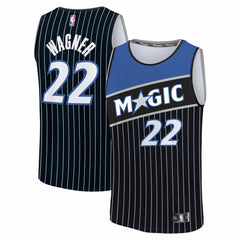 Franz Wagner Orlando Magic Youth Fast Break Jersey - Statement Edition - Black | Fanatics shop