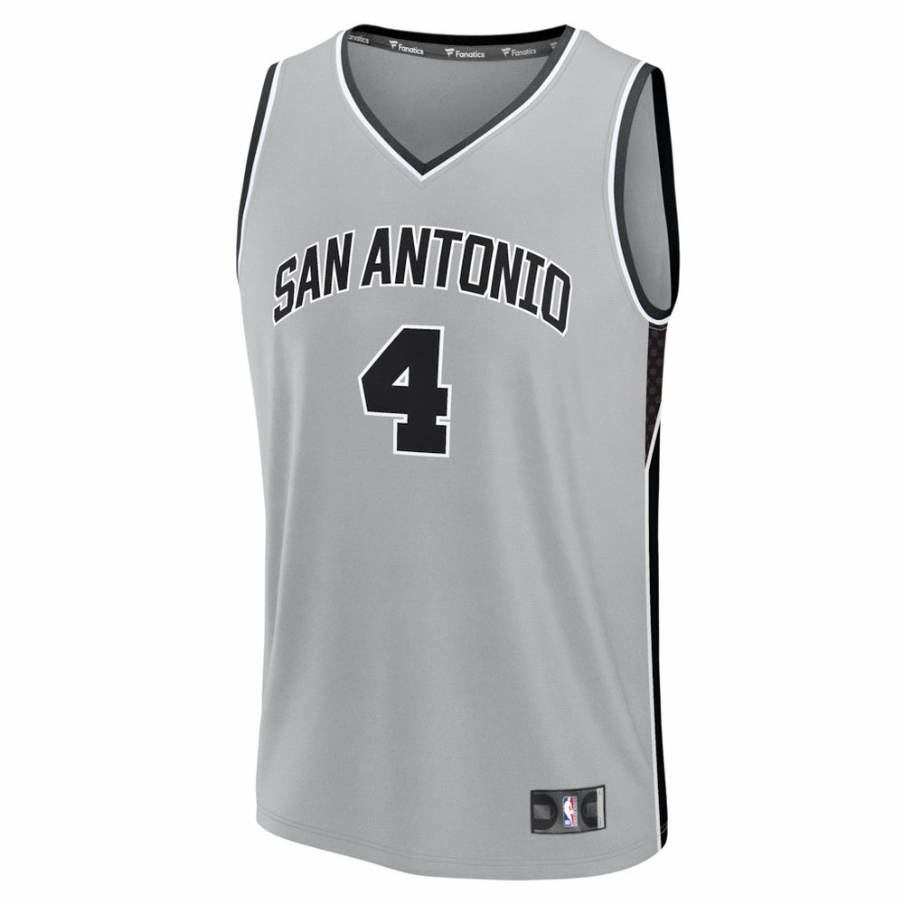De'Aaron Fox San Antonio Spurs Youth Fast Break Jersey - Statement Edition - Silver | Fanatics discount