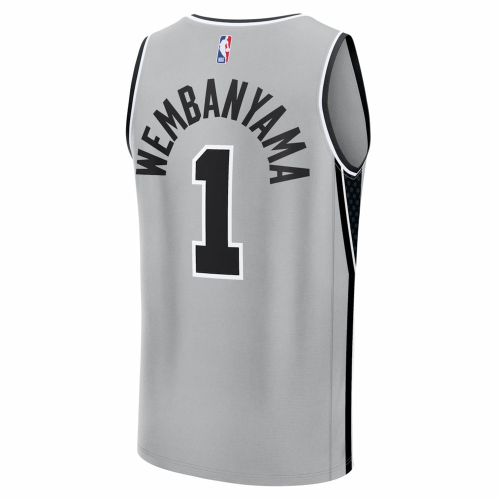 Victor Wembanyama San Antonio Spurs Youth Fast Break Jersey - Statement Edition - Silver | Fanatics shop