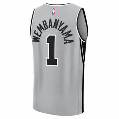 Victor Wembanyama San Antonio Spurs Youth Fast Break Jersey - Statement Edition - Silver | Fanatics shop