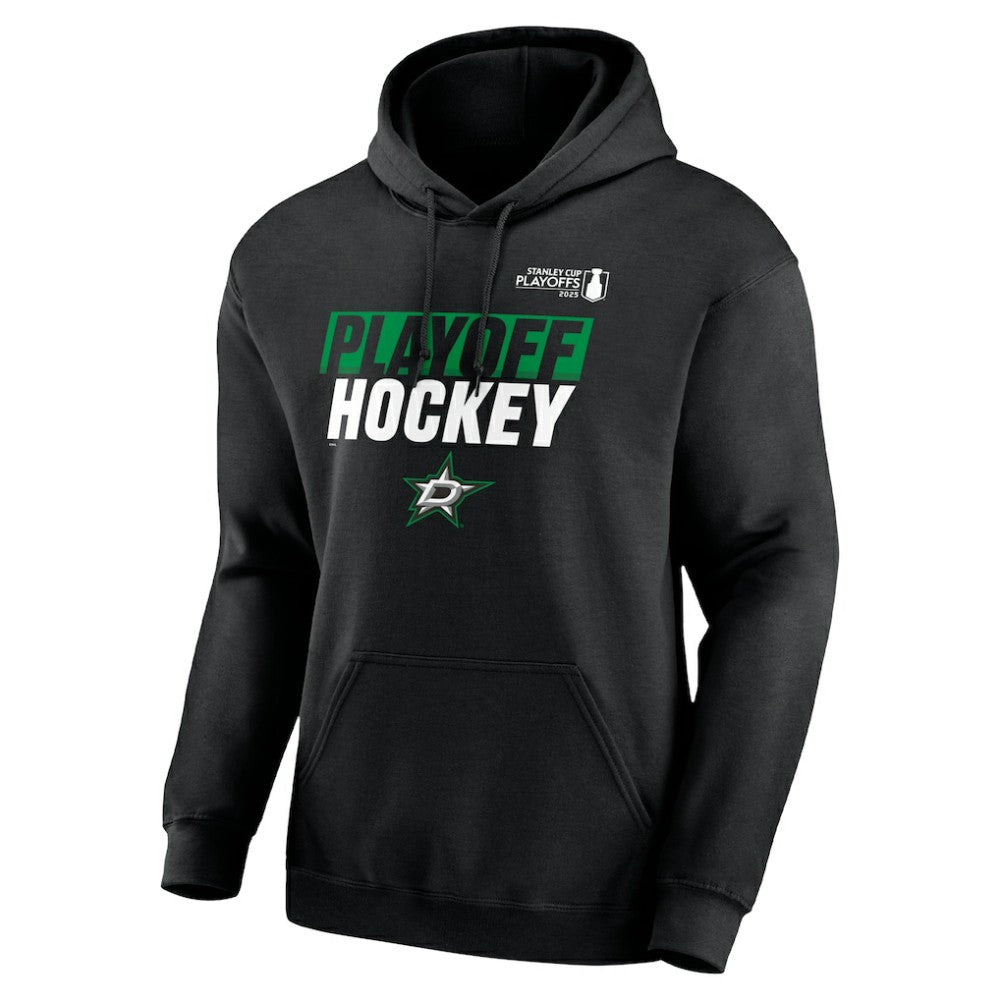 Dallas Stars Fanatics 2025 Stanley Cup Playoffs Breakout Pullover Hoodie Black