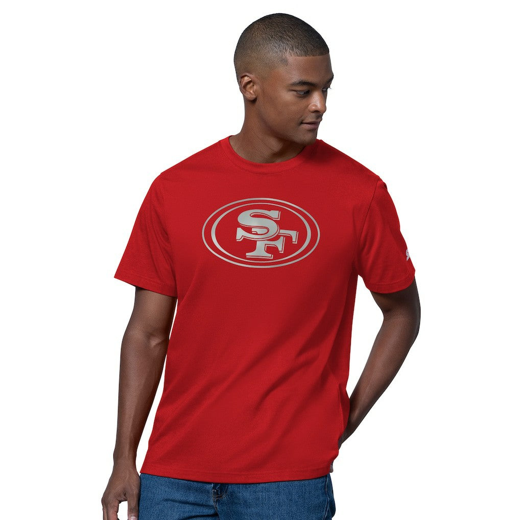 San Francisco 49ers Starter Thursday Night Gridiron T-Shirt- Scarlet sale