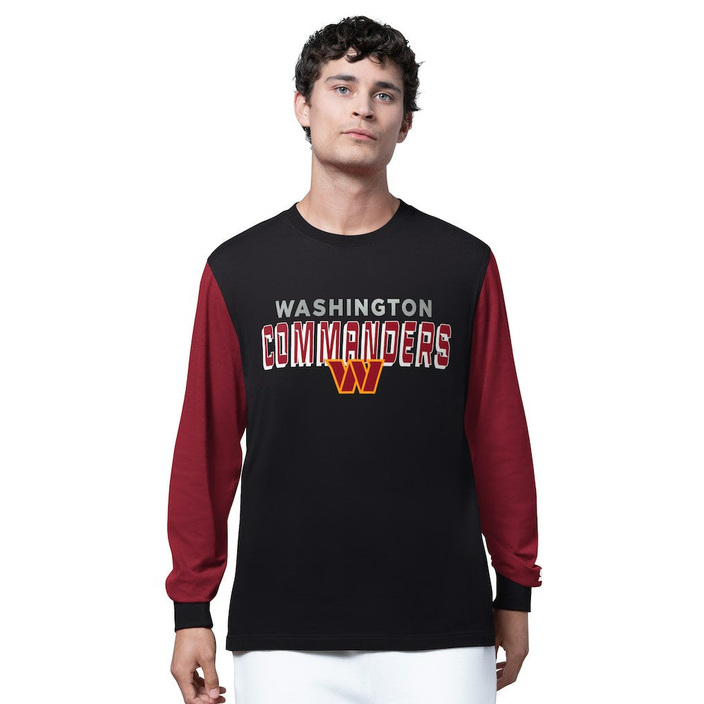 Washington Commanders Starter Thursday Night Gridiron Long Sleeve T-Shirt- Black online