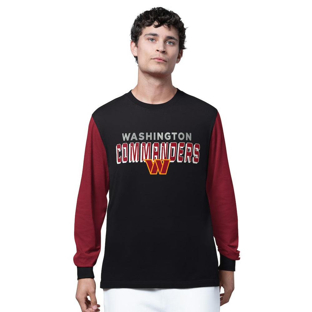 Washington Commanders Starter Thursday Night Gridiron Long Sleeve T-Shirt- Black online