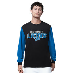 Detroit Lions Starter Thursday Night Gridiron Long Sleeve T-Shirt- Black online