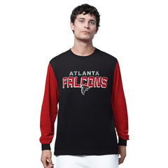 Atlanta Falcons Starter Thursday Night Gridiron Long Sleeve T-Shirt- Black outlet