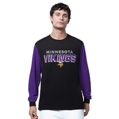 Minnesota Vikings Starter Thursday Night Gridiron Long Sleeve T-Shirt- Black for sale