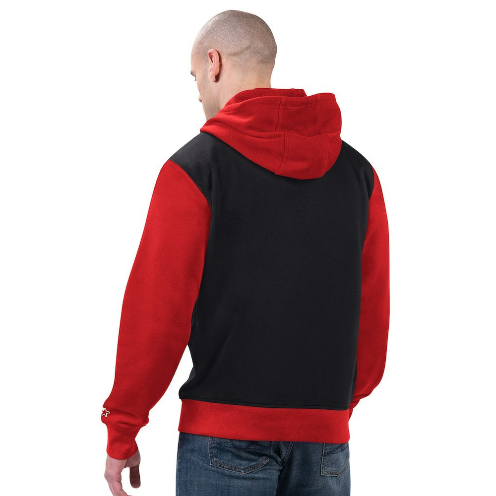 Kansas City Chiefs Starter Thursday Night Gridiron Full-Zip Hoodie - Black/Red online