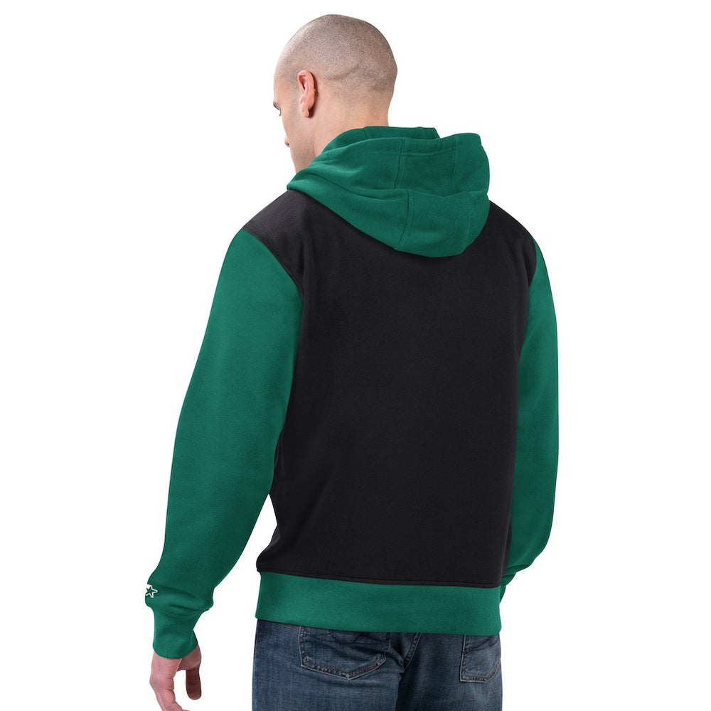 New York Jets Starter Thursday Night Gridiron Full-Zip Hoodie - Black/Green on sale