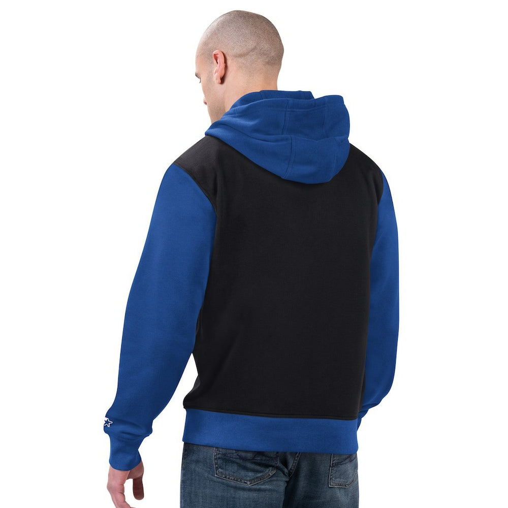 Buffalo Bills Starter Thursday Night Gridiron Full-Zip Hoodie - Black/Royal on sale