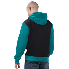 Miami Dolphins Starter Thursday Night Gridiron Full-Zip Hoodie - Black/Aqua for sale