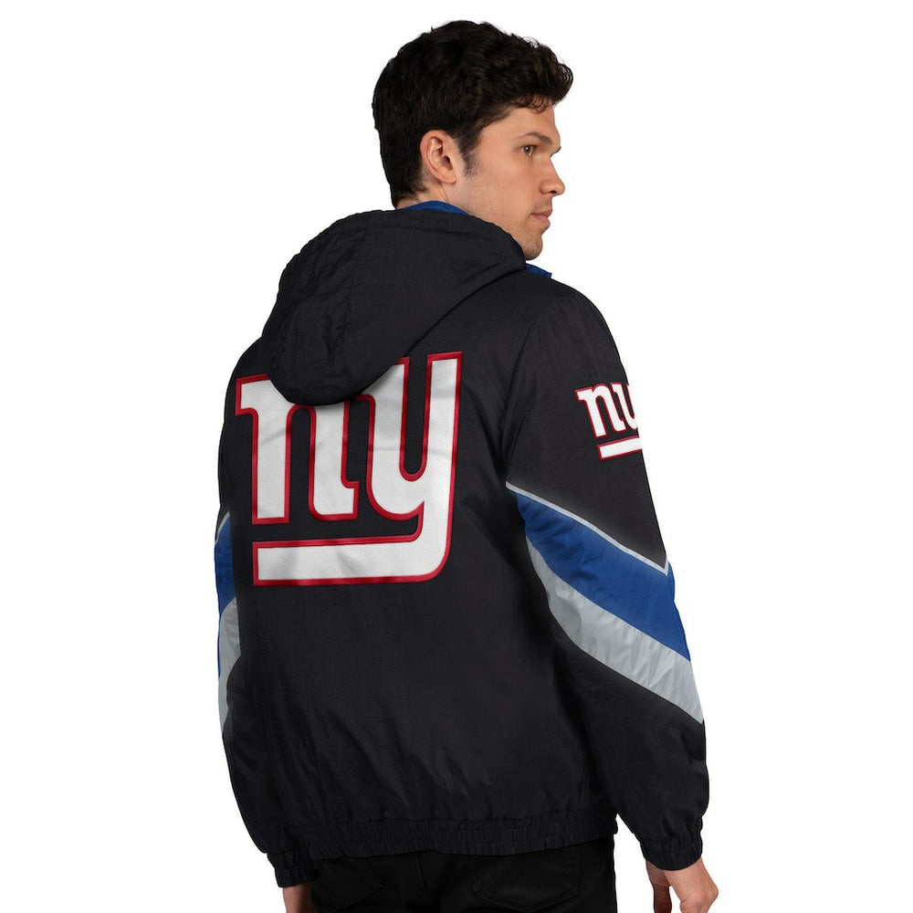 New York Giants Starter Thursday Night Gridiron Full-Zip Jacket - Black/Royal online