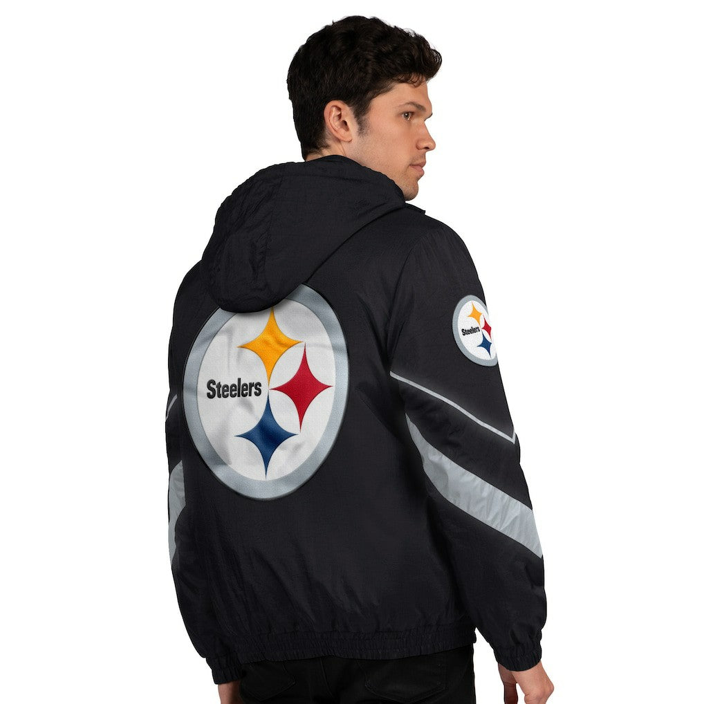 Pittsburgh Steelers Starter Thursday Night Gridiron Full-Zip Jacket - Black/Gold outlet