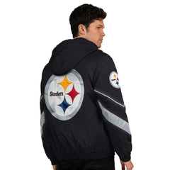 Pittsburgh Steelers Starter Thursday Night Gridiron Full-Zip Jacket - Black/Gold outlet