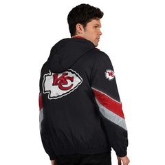 Kansas City Chiefs Starter Thursday Night Gridiron Full-Zip Jacket - Black/Red outlet
