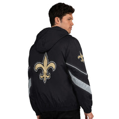 New Orleans Saints Starter Thursday Night Gridiron Full-Zip Jacket - Black/Gold cheap