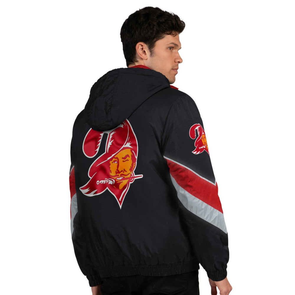 Tampa Bay Buccaneers Starter Thursday Night Gridiron Vintage Logo Full-Zip Hoodie - Black for sale